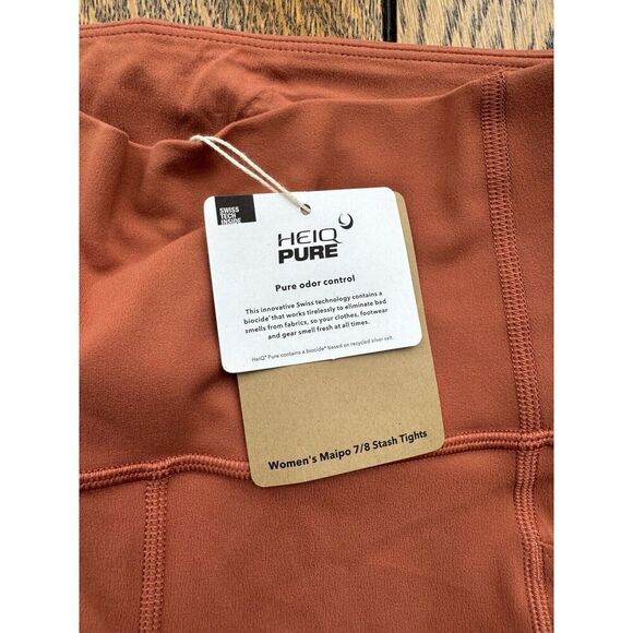 Patagonia Women's Maipo 7/8 Length Tights (Burl Red) Size Small NWT $119 Retail - Picture 3 of 7